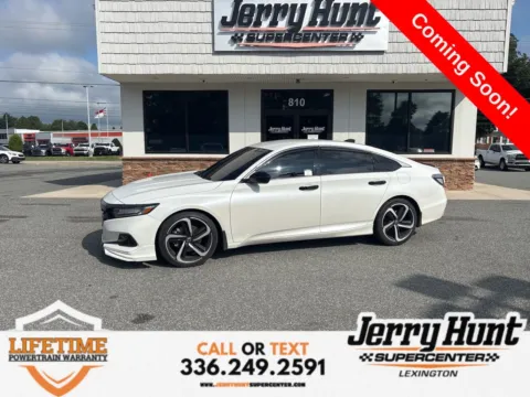 White 2022 Honda Accord Sport for sale in Lexington, NC