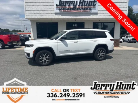 White 2024 Jeep Grand Cherokee L Limited for sale in Lexington, NC