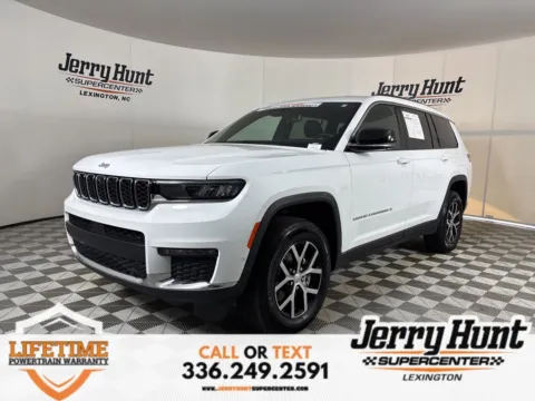 White 2024 Jeep Grand Cherokee L Limited for sale in Lexington, NC