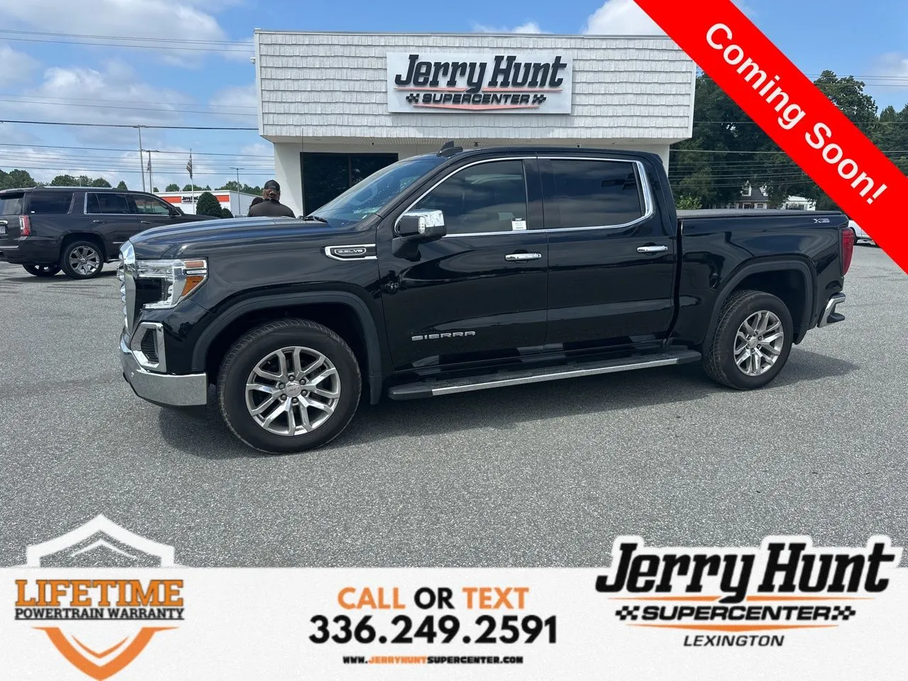 Black 2021 GMC Sierra 1500 SLT for sale in Lexington, NC