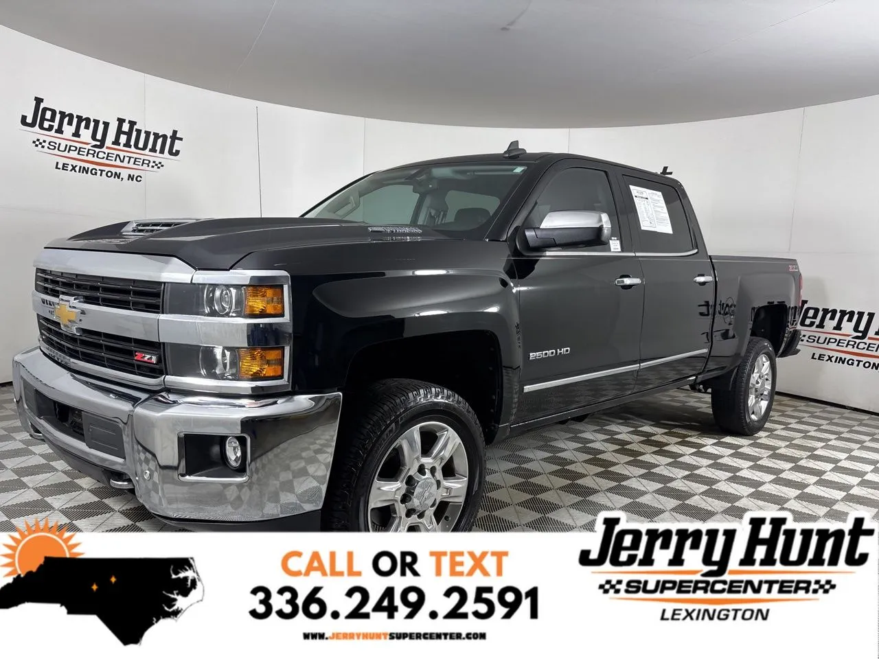 Black 2017 Chevrolet Silverado 2500HD LTZ for sale in Lexington, NC