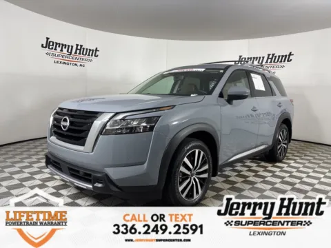 Gray 2024 Nissan Pathfinder Platinum for sale in Lexington, NC