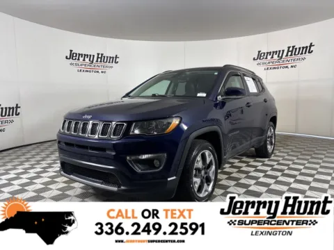 Blue 2019 Jeep Compass Limited for sale in Lexington, NC