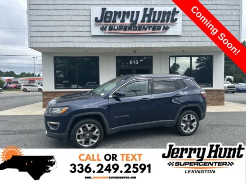 Blue 2019 Jeep Compass Limited for sale in Lexington, NC