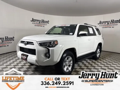 White 2024 Toyota 4Runner SR5 Premium for sale in Lexington, NC