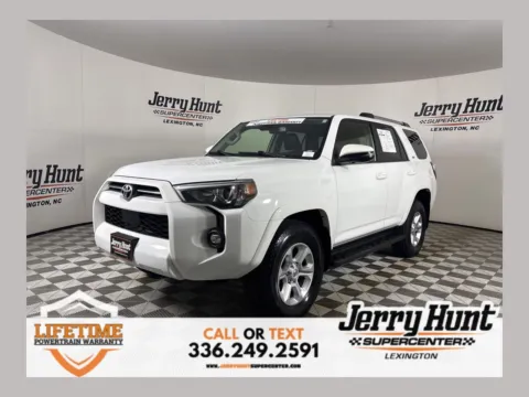 White 2024 Toyota 4Runner SR5 Premium for sale in Lexington, NC