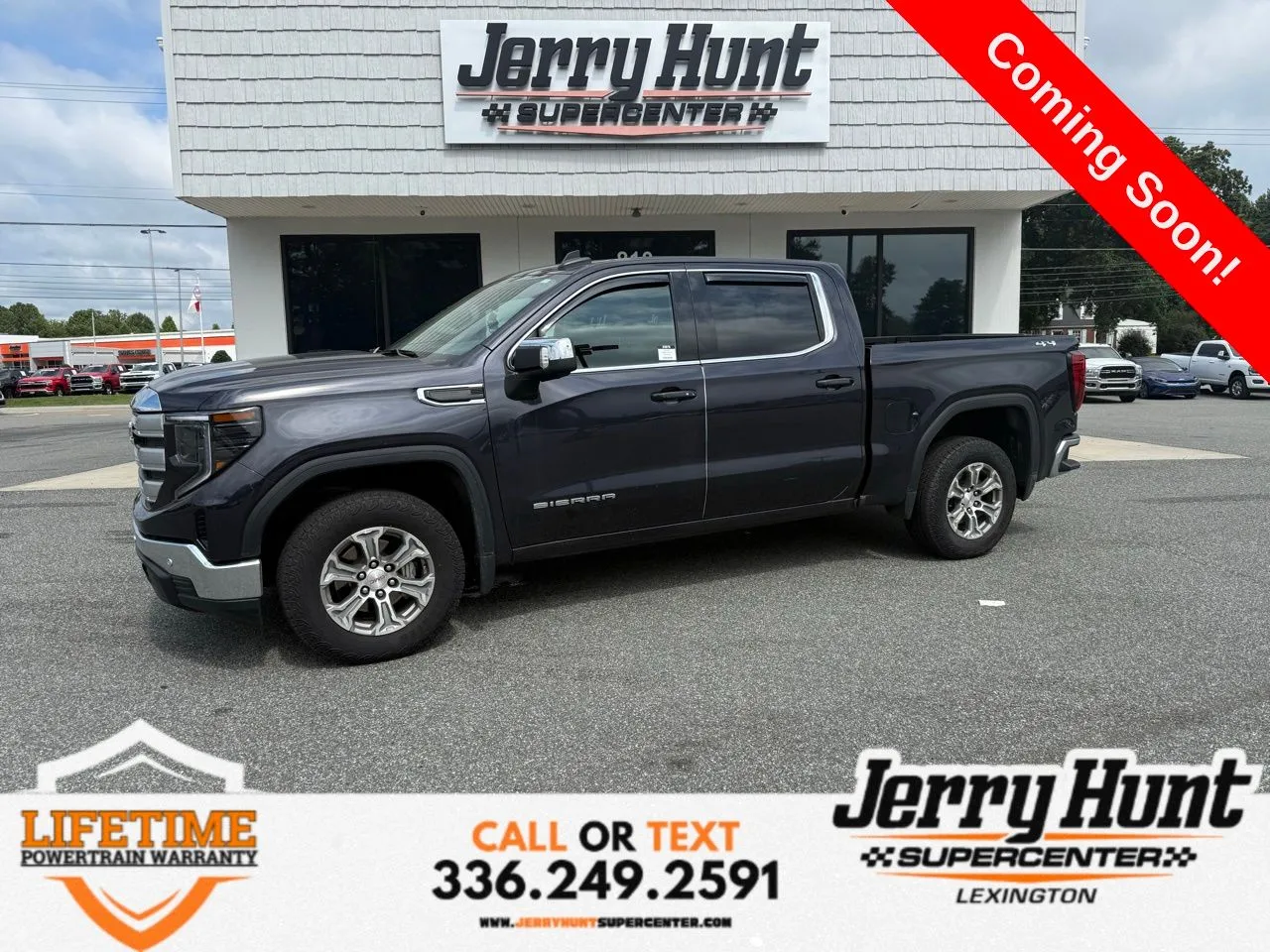 Gray 2024 GMC Sierra 1500 SLE for sale in Lexington, NC