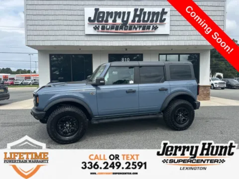 Gray 2023 Ford Bronco Wildtrak for sale in Lexington, NC