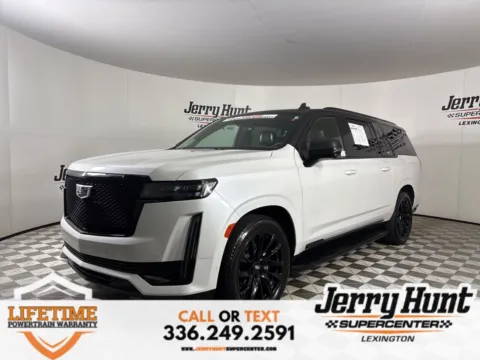 White 2023 Cadillac Escalade ESV Sport Platinum for sale in Lexington, NC