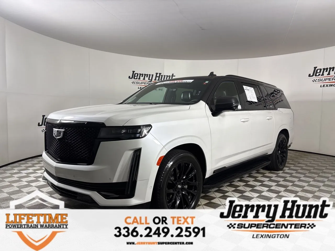 White 2023 Cadillac Escalade ESV Sport Platinum for sale in Lexington, NC