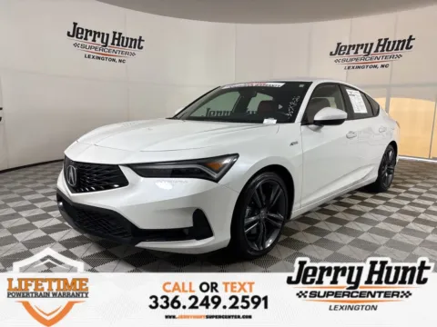 White 2024 Acura Integra A-Spec Package for sale in Lexington, NC