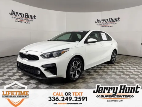 White 2021 Kia Forte LXS for sale in Lexington, NC