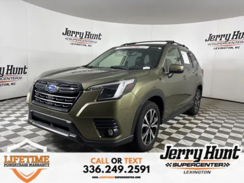 Green 2024 Subaru Forester Limited for sale in Lexington, NC