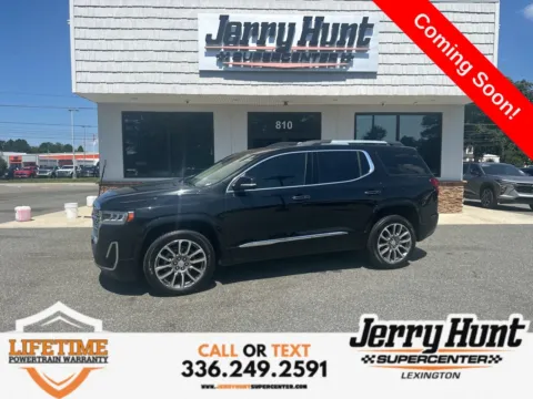 Black 2023 GMC Acadia Denali for sale in Lexington, NC