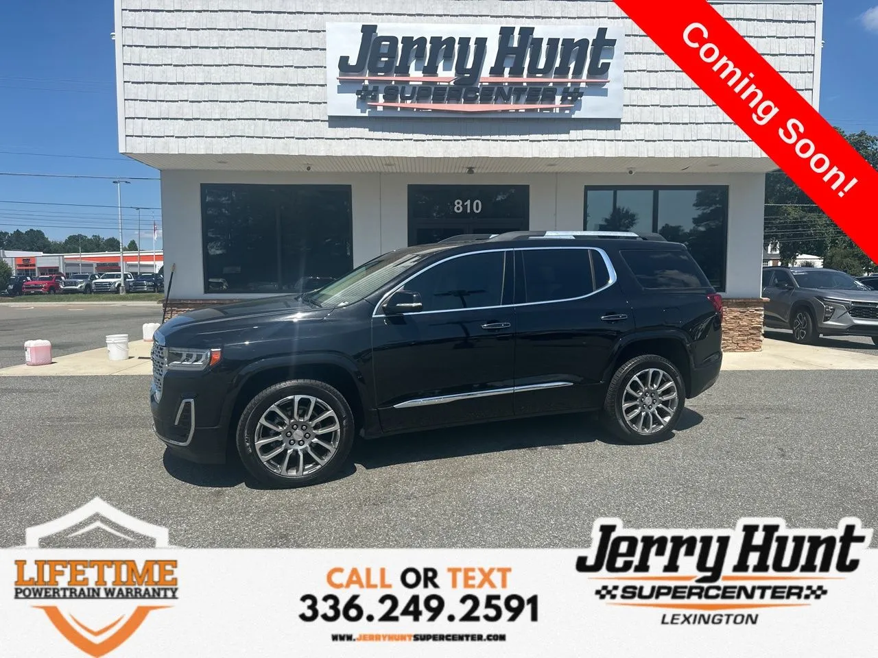 Black 2023 GMC Acadia Denali for sale in Lexington, NC
