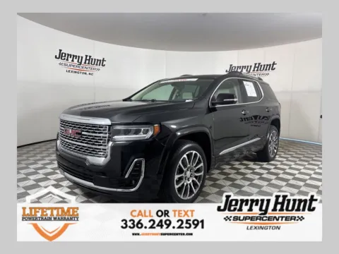 Black 2023 GMC Acadia Denali for sale in Lexington, NC