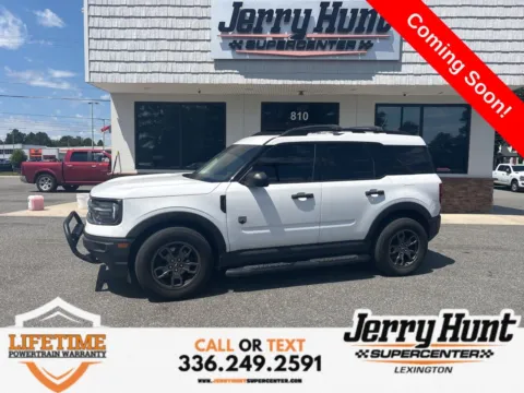White 2022 Ford Bronco Sport Big Bend for sale in Lexington, NC