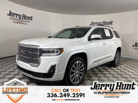White 2023 GMC Acadia Denali for sale in Lexington, NC