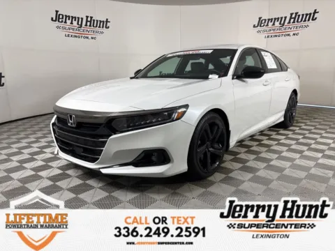 White 2022 Honda Accord Sport 2.0T for sale in Lexington, NC