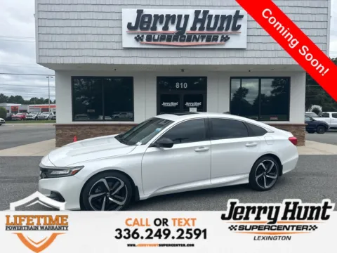 White 2022 Honda Accord Sport 2.0T for sale in Lexington, NC