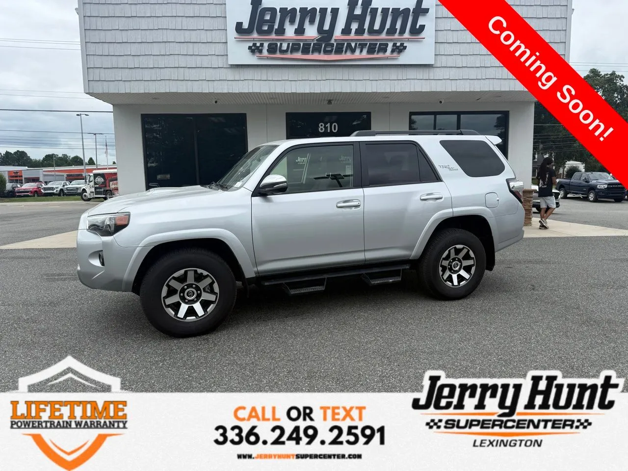 Silver 2024 Toyota 4Runner TRD Off-Road Premium for sale in Lexington, NC
