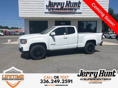 White 2022 GMC Canyon Elevation for sale in Lexington, NC
