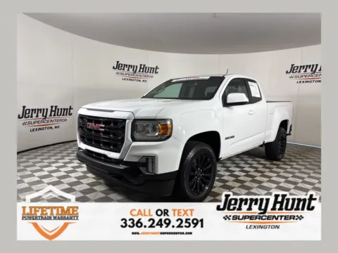White 2022 GMC Canyon Elevation for sale in Lexington, NC