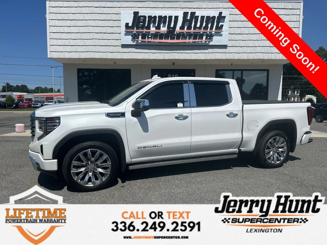 White 2024 GMC Sierra 1500 Denali for sale in Lexington, NC
