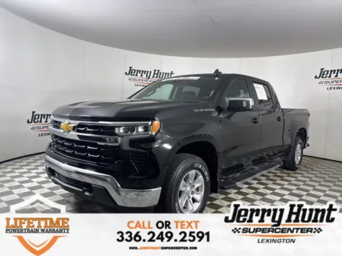 Black 2023 Chevrolet Silverado 1500 LT for sale in Lexington, NC