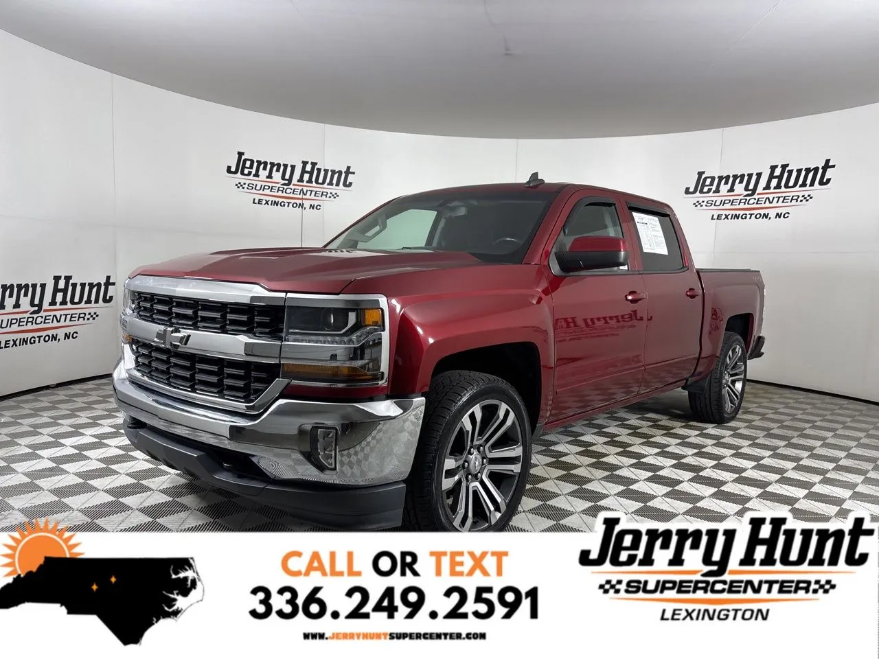 Red 2018 Chevrolet Silverado 1500 LT for sale in Lexington, NC