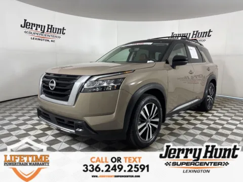 Beige 2023 Nissan Pathfinder Platinum for sale in Lexington, NC