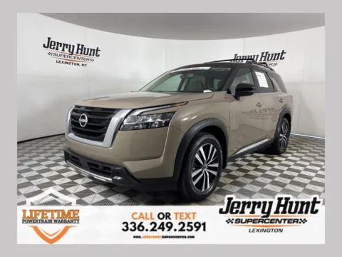 Beige 2023 Nissan Pathfinder Platinum for sale in Lexington, NC