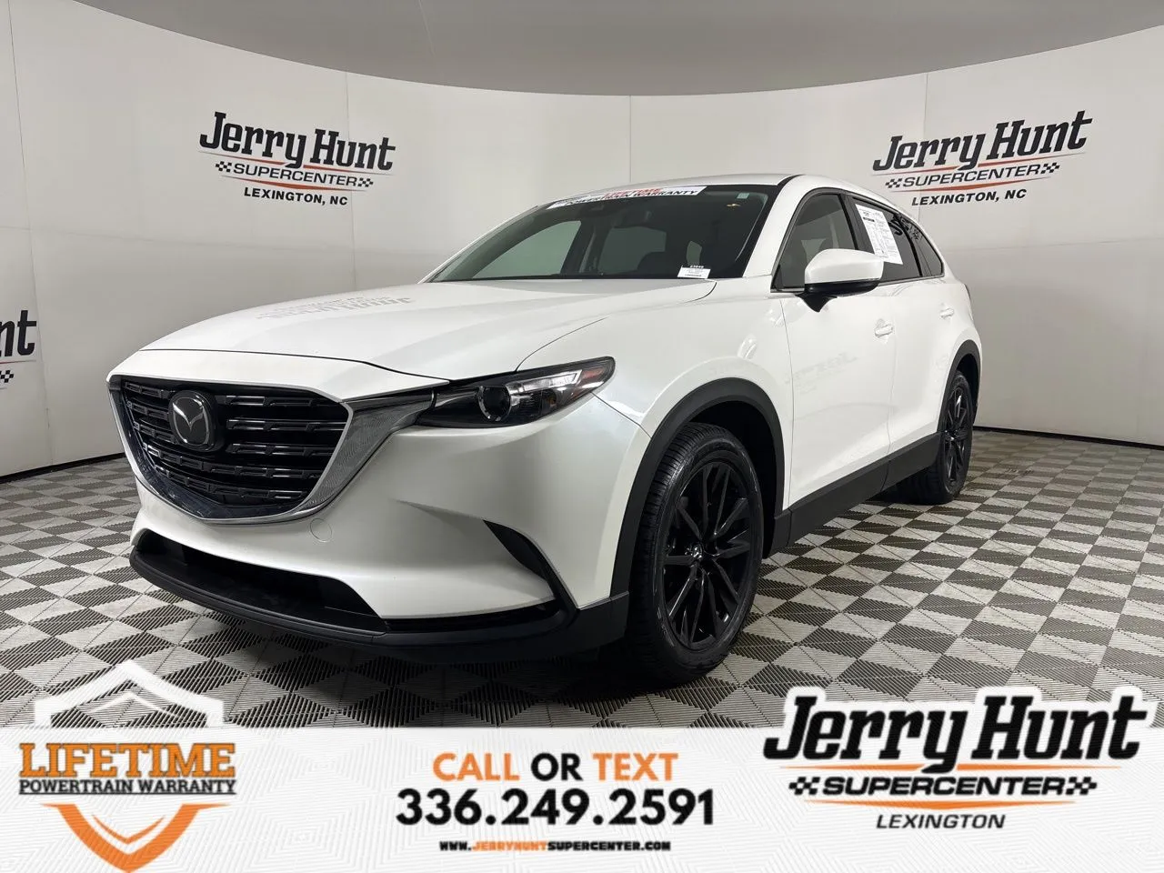 White 2023 Mazda CX-9 Touring Plus for sale in Lexington, NC