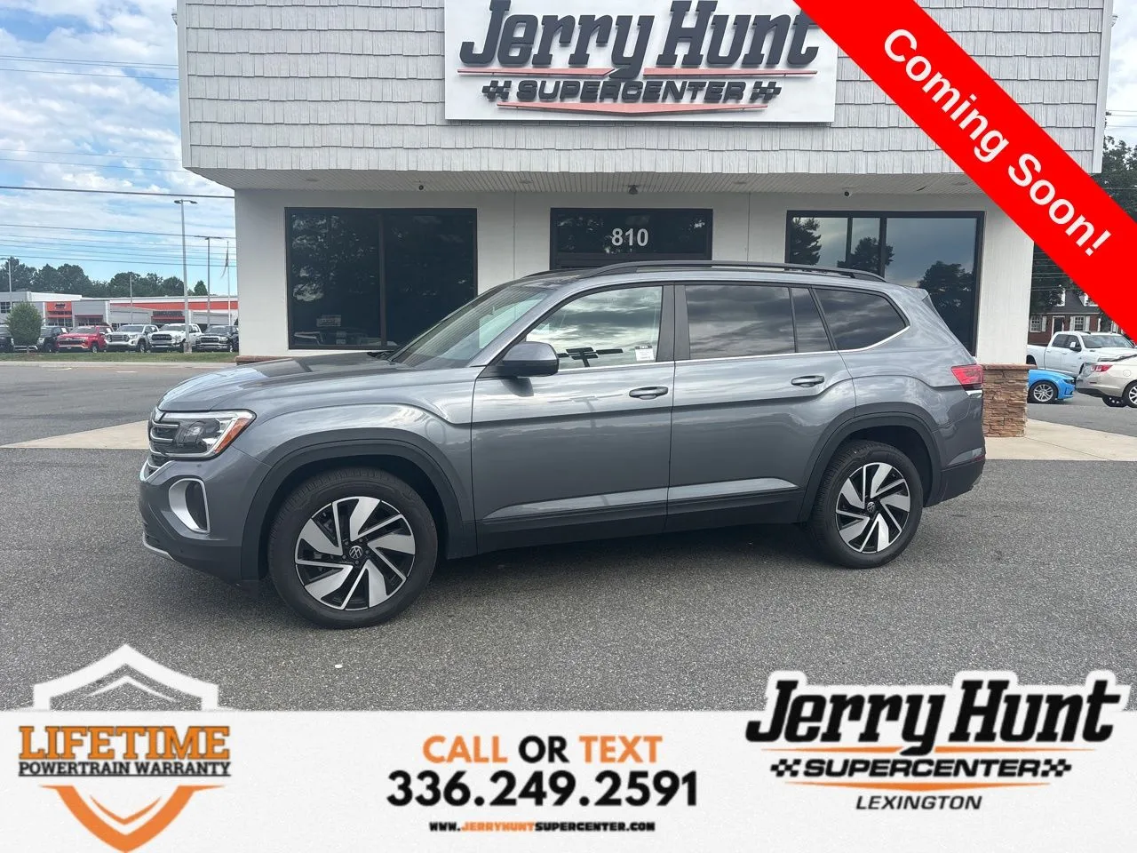Gray 2024 Volkswagen Atlas 2.0T SE w/Technology for sale in Lexington, NC