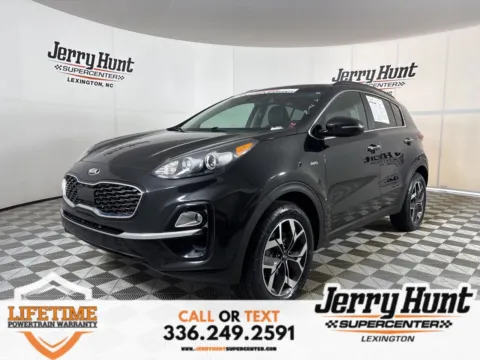 Black 2021 Kia Sportage EX for sale in Lexington, NC