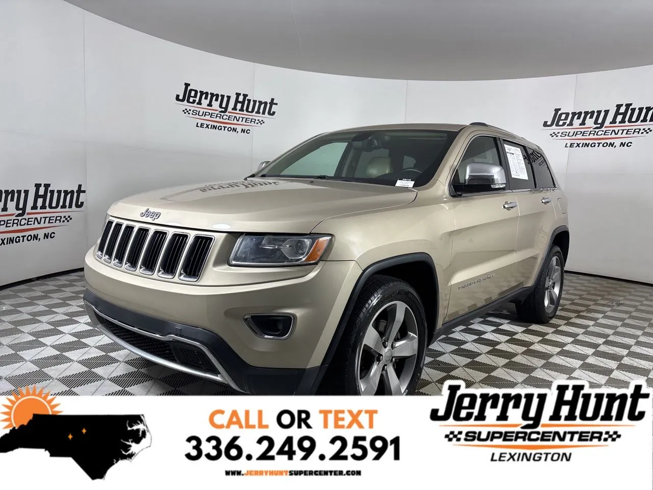 Beige 2014 Jeep Grand Cherokee Limited for sale in Lexington, NC