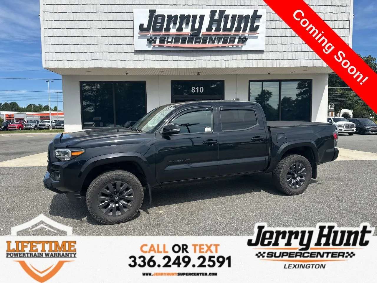 Black 2022 Toyota Tacoma Limited for sale in Lexington, NC