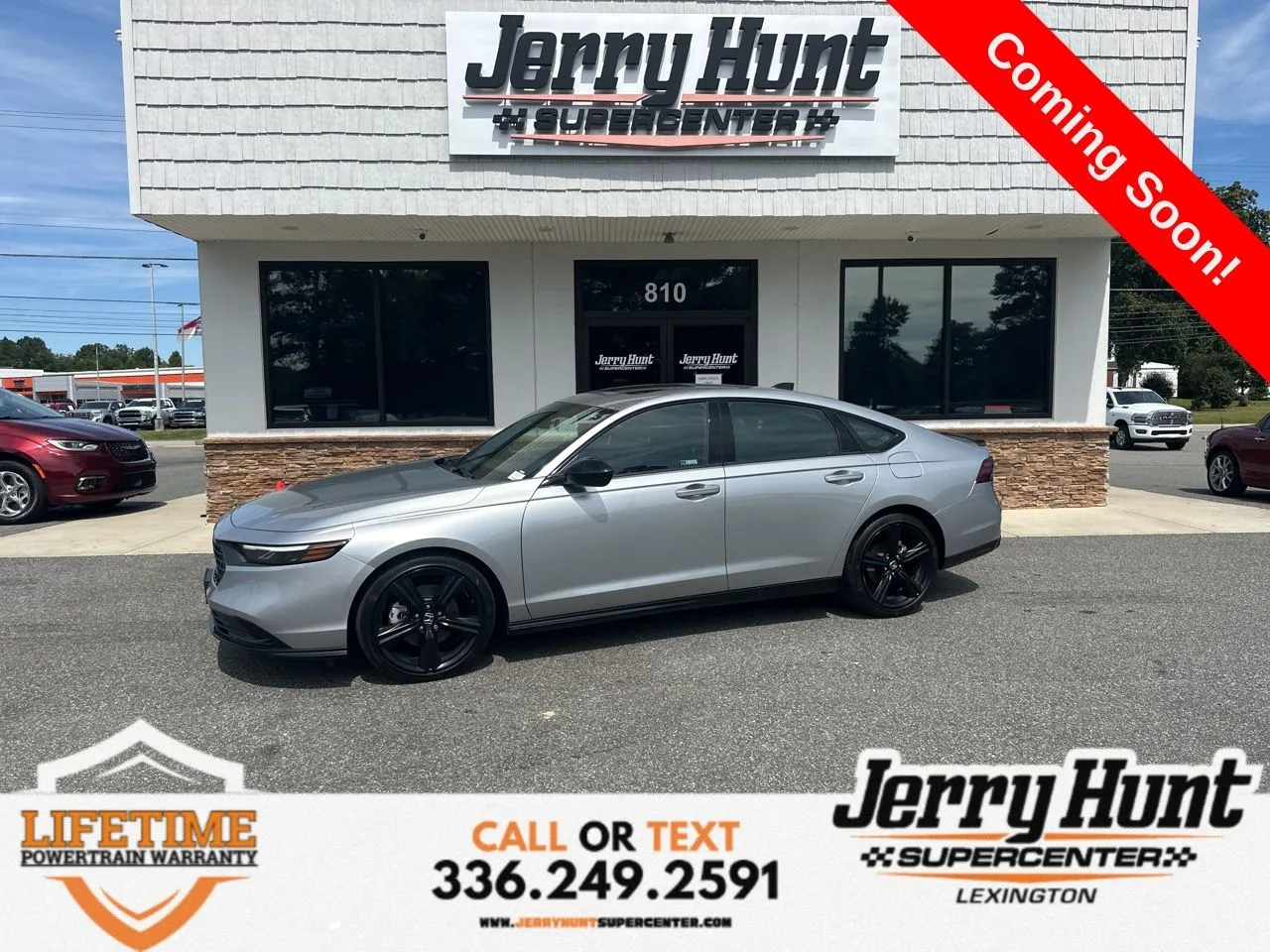 Gray 2024 Honda Accord Hybrid Sport-L for sale in Lexington, NC