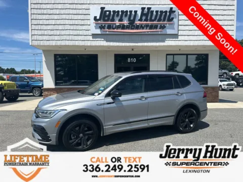 Gray 2023 Volkswagen Tiguan 2.0T SE R-Line Black for sale in Lexington, NC