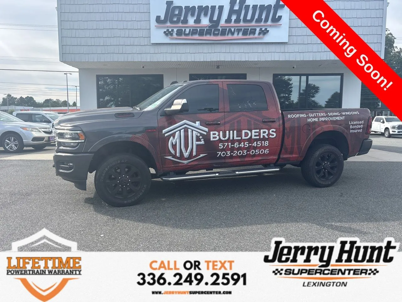 Gray 2022 Ram 2500 Laramie for sale in Lexington, NC
