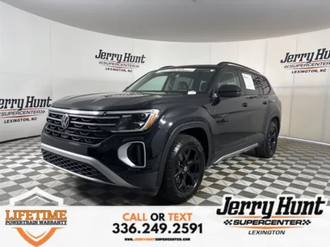 Black 2024 Volkswagen Atlas 2.0T Peak Edition SEL for sale in Lexington, NC