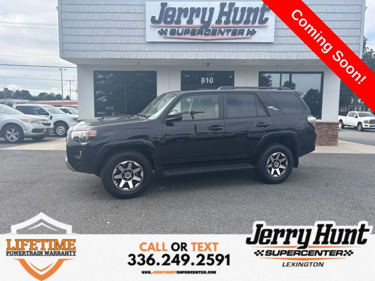 Black 2024 Toyota 4Runner TRD Off-Road for sale in Lexington, NC