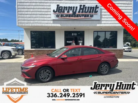 Red 2024 Hyundai Elantra SEL for sale in Lexington, NC