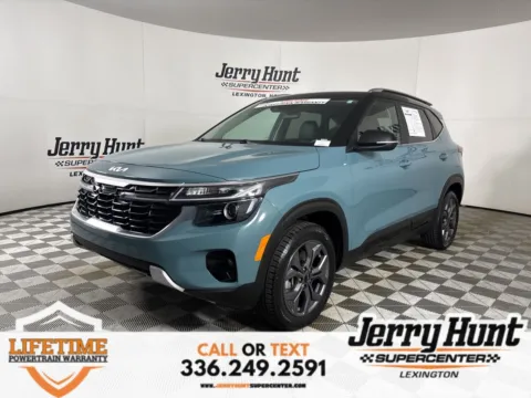 Blue 2024 Kia Seltos S for sale in Lexington, NC