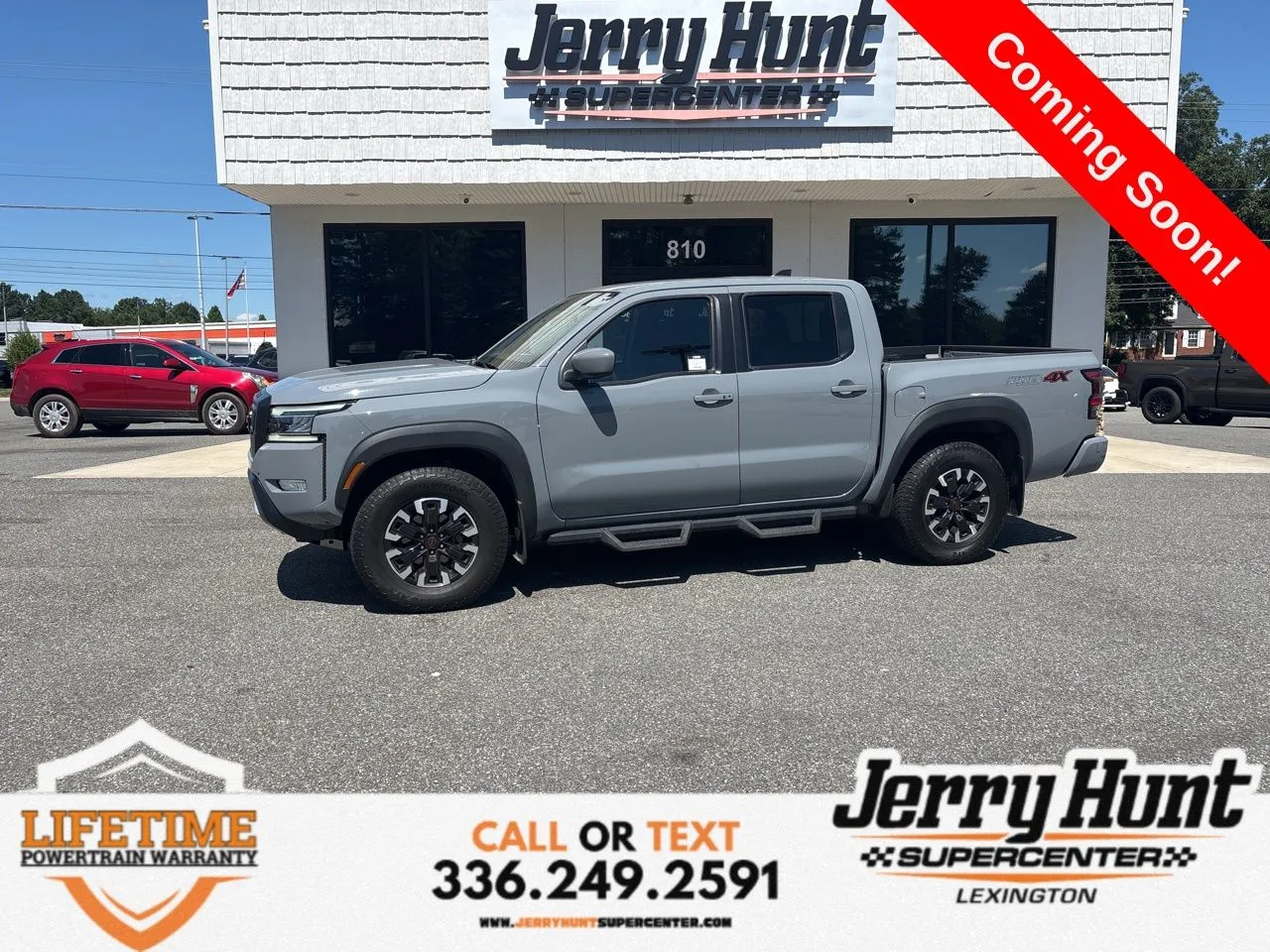 Gray 2022 Nissan Frontier PRO-4X for sale in Lexington, NC