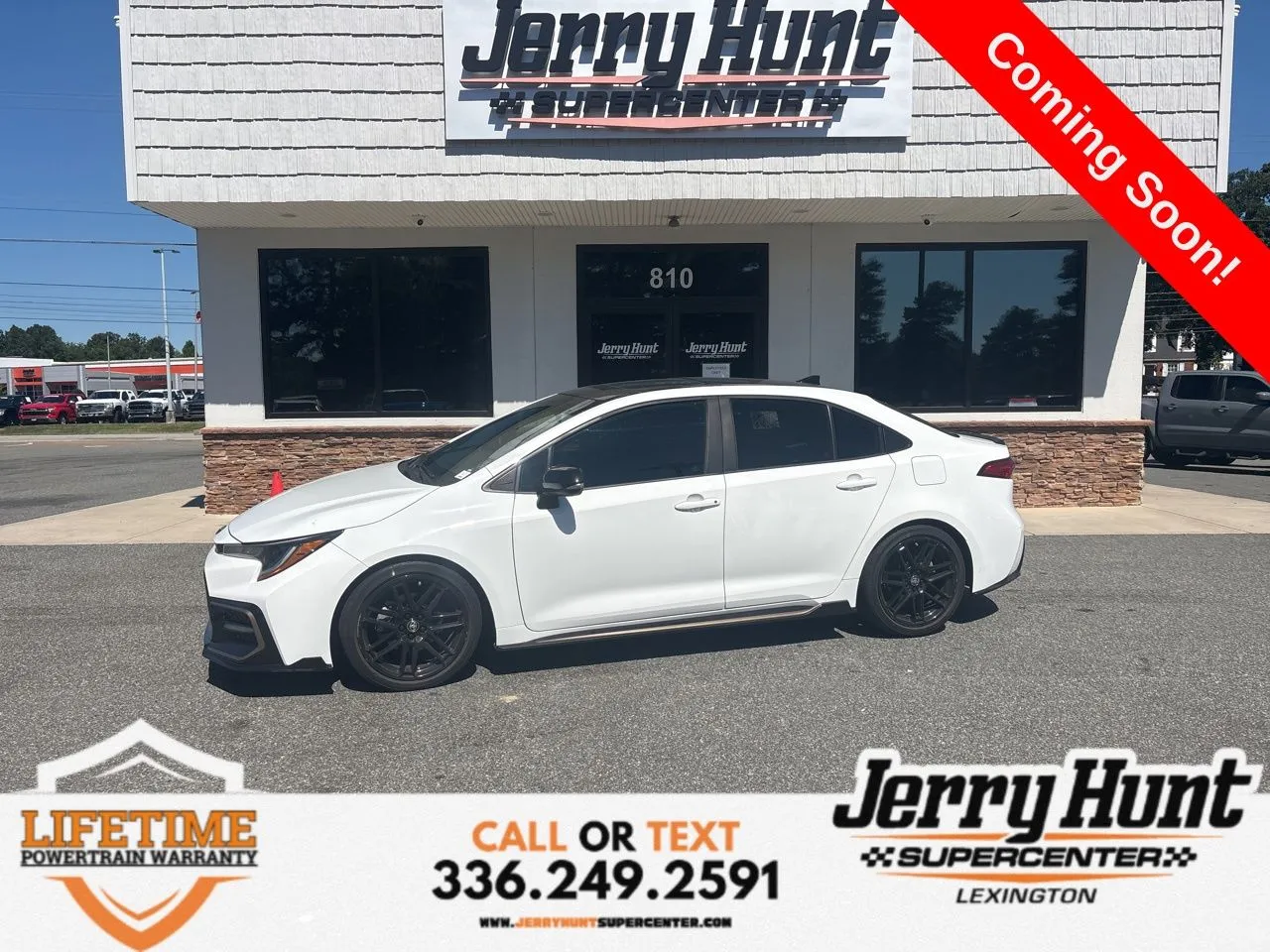 White 2021 Toyota Corolla XSE for sale in Lexington, NC