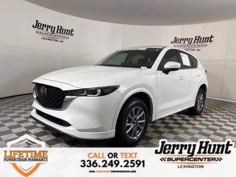 White 2024 Mazda CX-5 2.5 S Preferred Package for sale in Lexington, NC