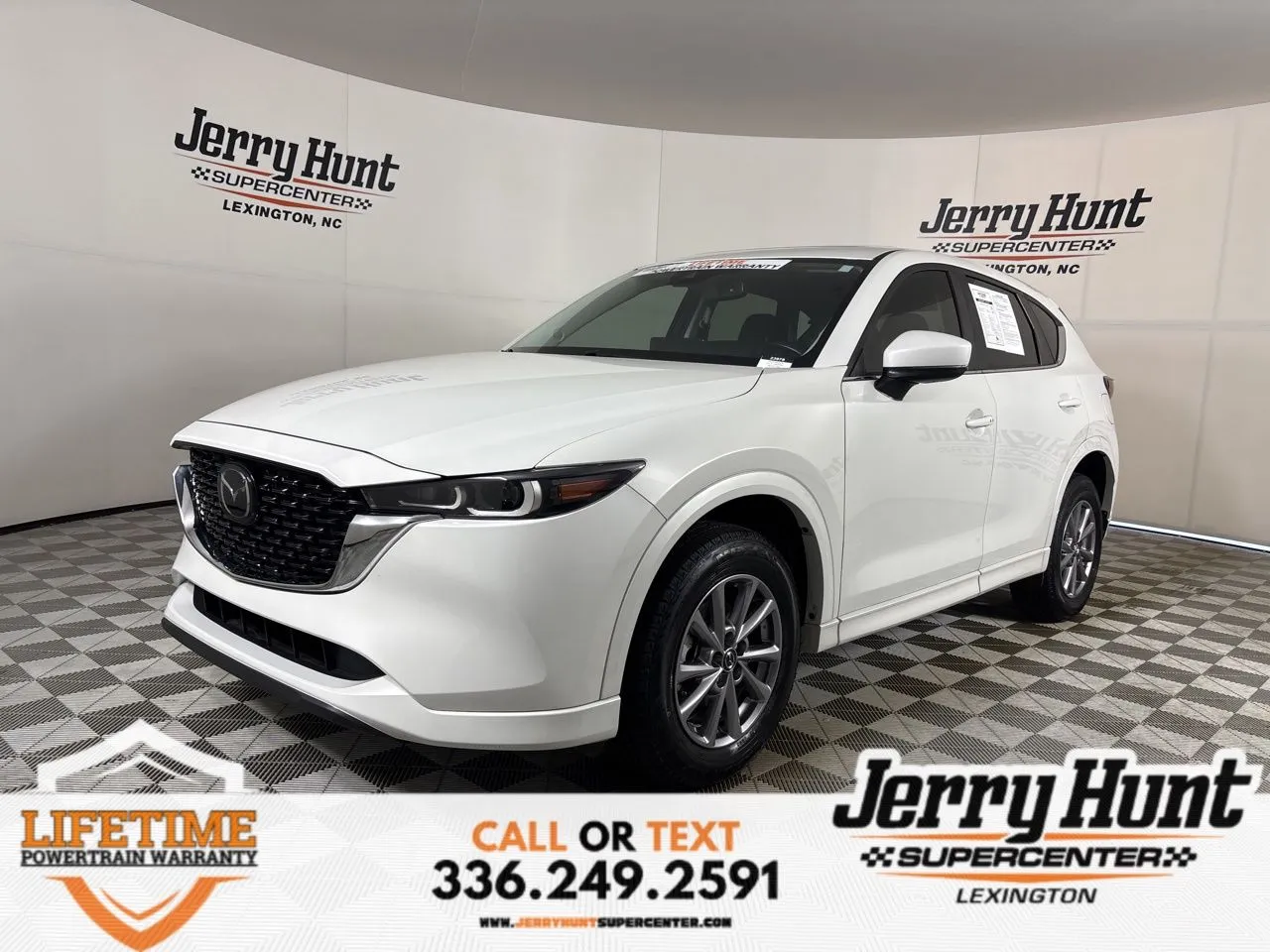 White 2024 Mazda CX-5 2.5 S Preferred Package for sale in Lexington, NC