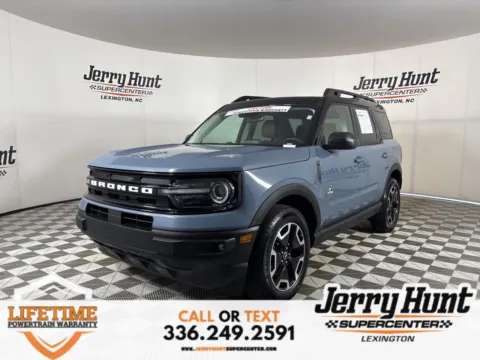 Gray 2024 Ford Bronco Sport Outer Banks for sale in Lexington, NC