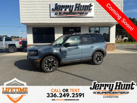 Gray 2024 Ford Bronco Sport Outer Banks for sale in Lexington, NC